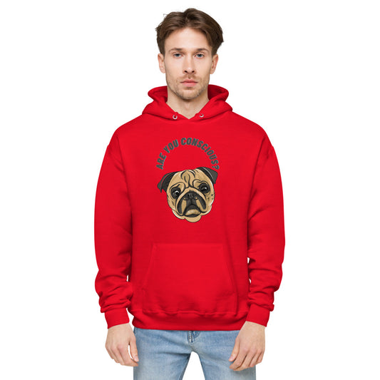 Conscious Men's fleece hoodie