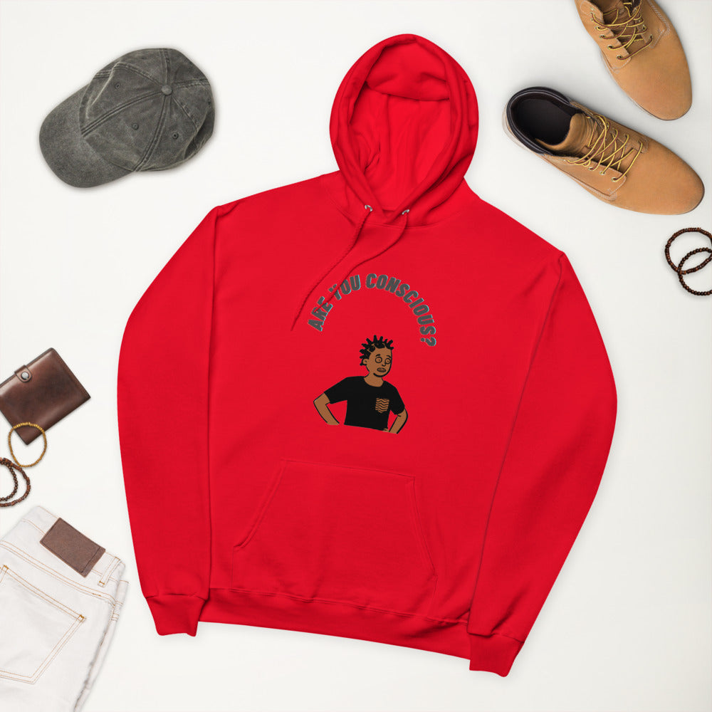 Conscious Men's fleece hoodie