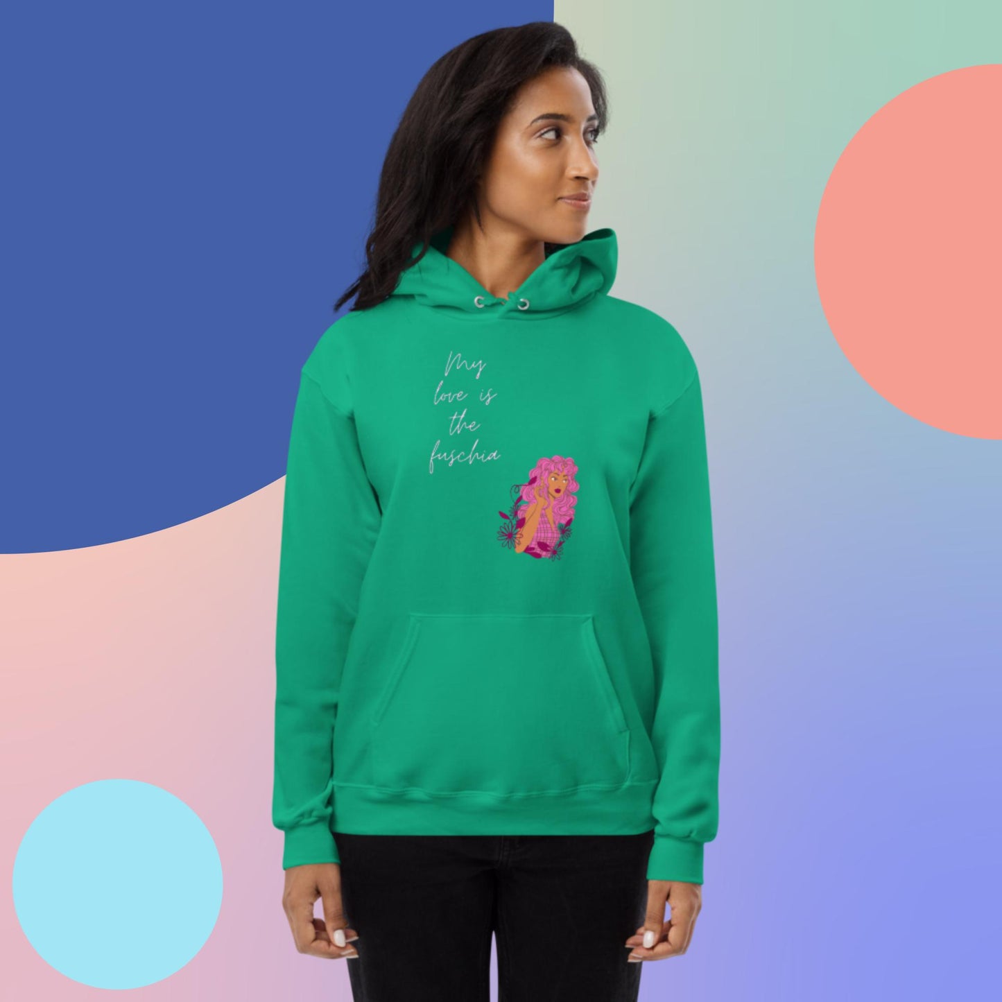 My Love Women's fleece hoodie