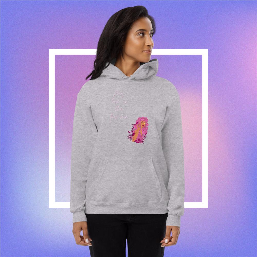 My Love Women's fleece hoodie