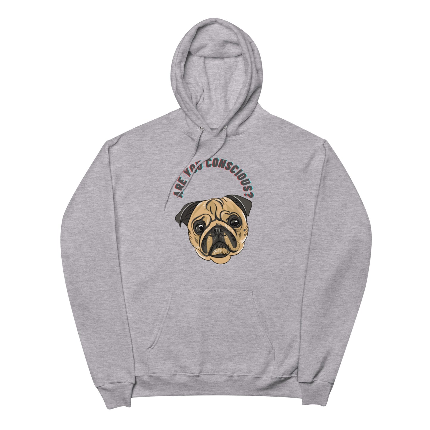 Conscious Men's fleece hoodie