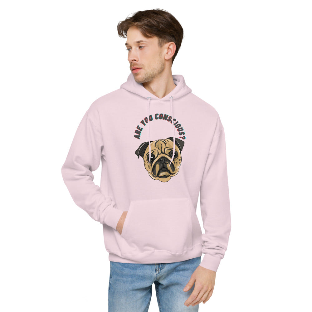 Conscious Men's fleece hoodie