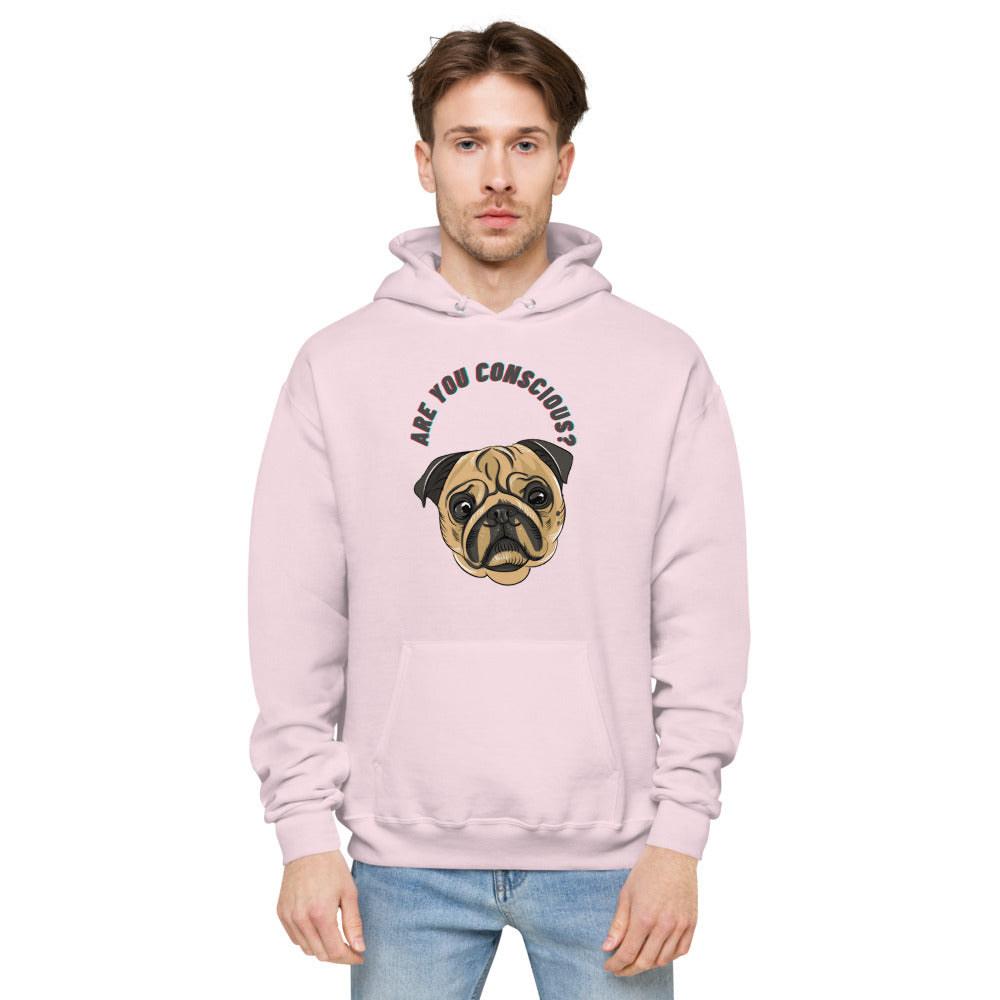 Conscious Men's fleece hoodie