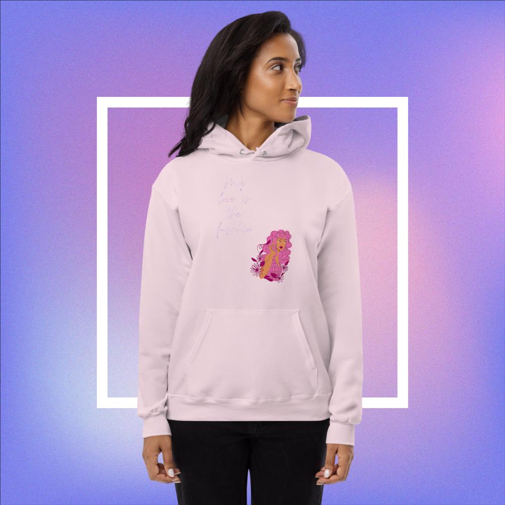 My Love Women's fleece hoodie