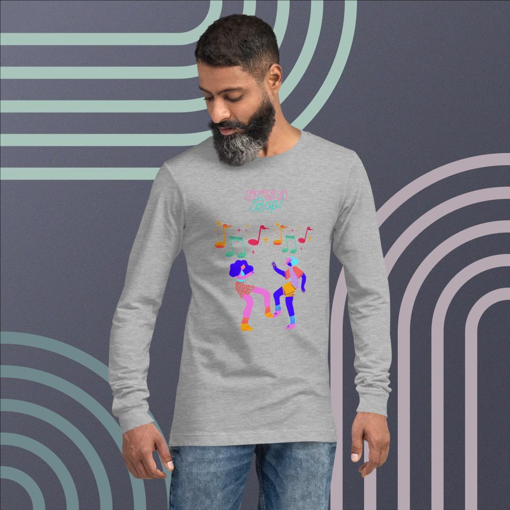 Bop Unisex Long Sleeve Men's Tee