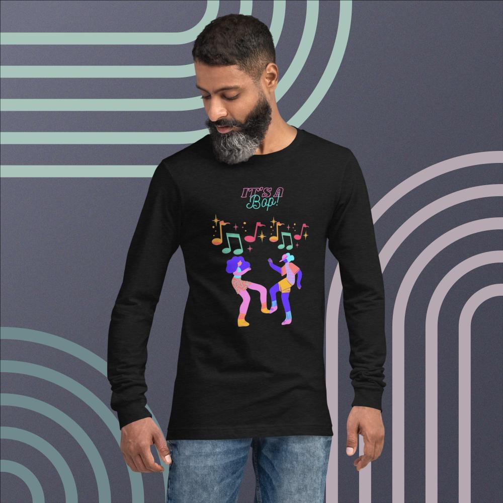 Bop Unisex Long Sleeve Men's Tee