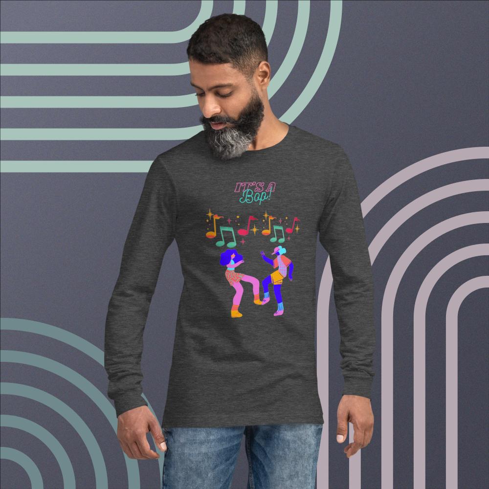 Bop Unisex Long Sleeve Men's Tee