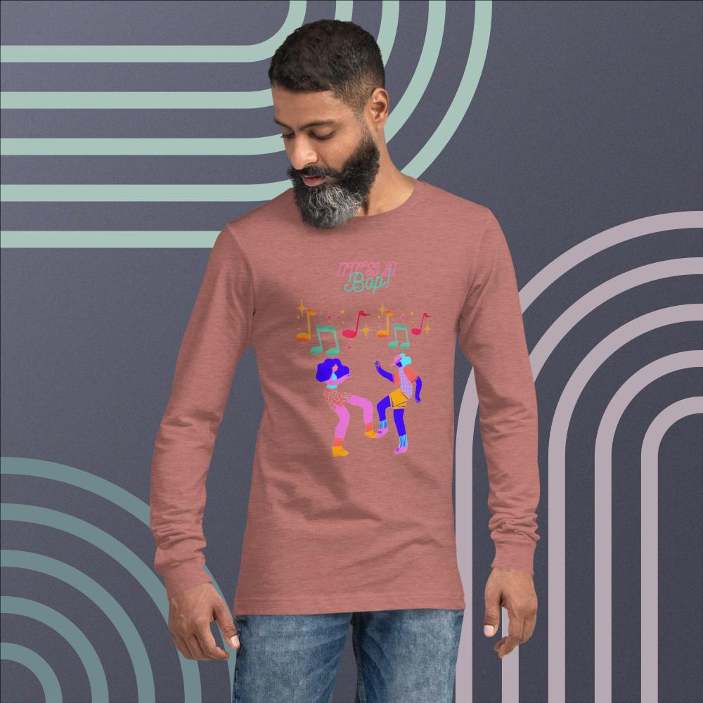 Bop Unisex Long Sleeve Men's Tee