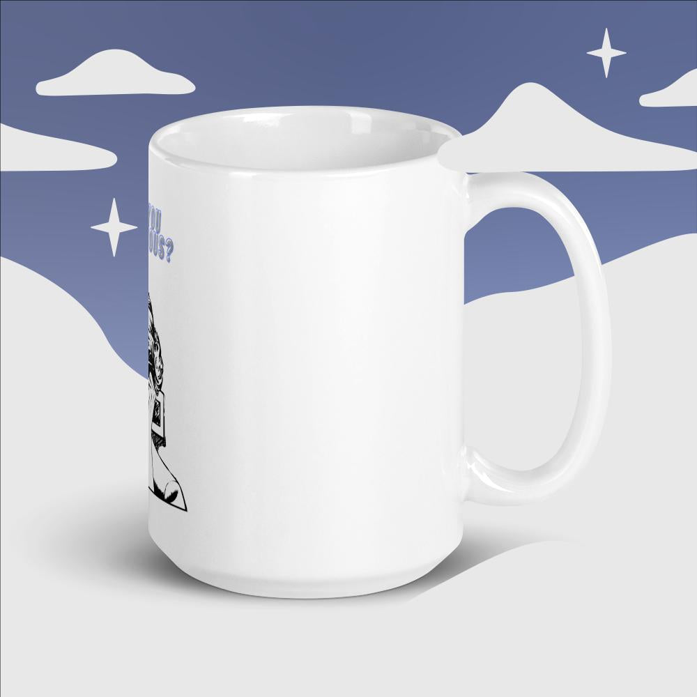 Conscious White glossy mug